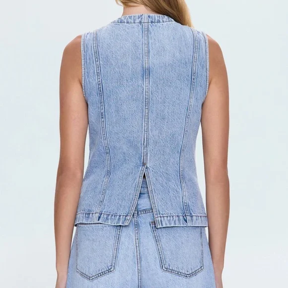 Pistola Gia Vest in Gaze - Picture 5 of 6